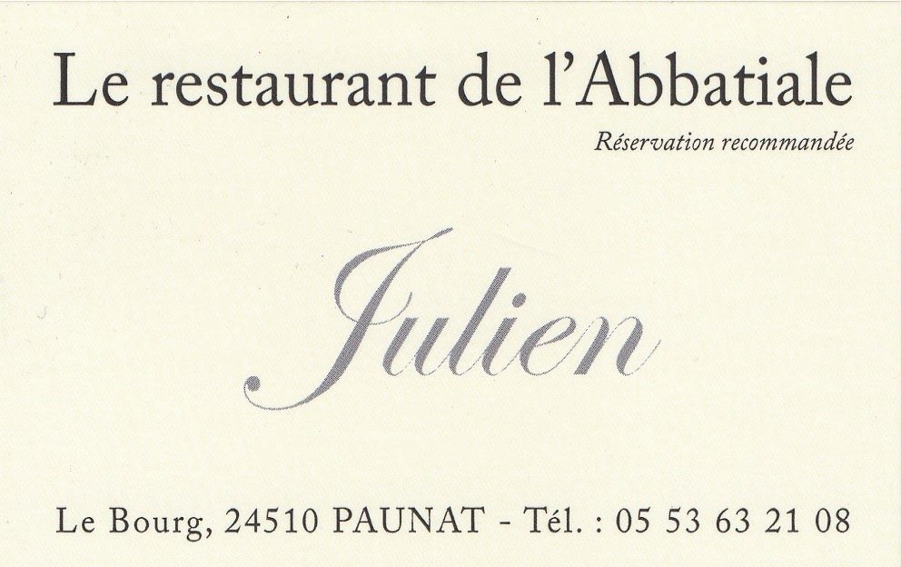 Restaurant chez Julien