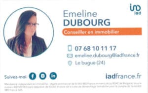 Carte Emeline Dubourg